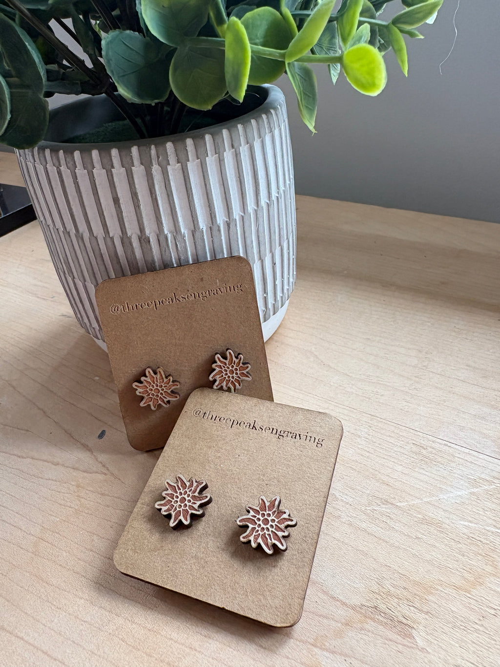 Laser-Cut Earrings