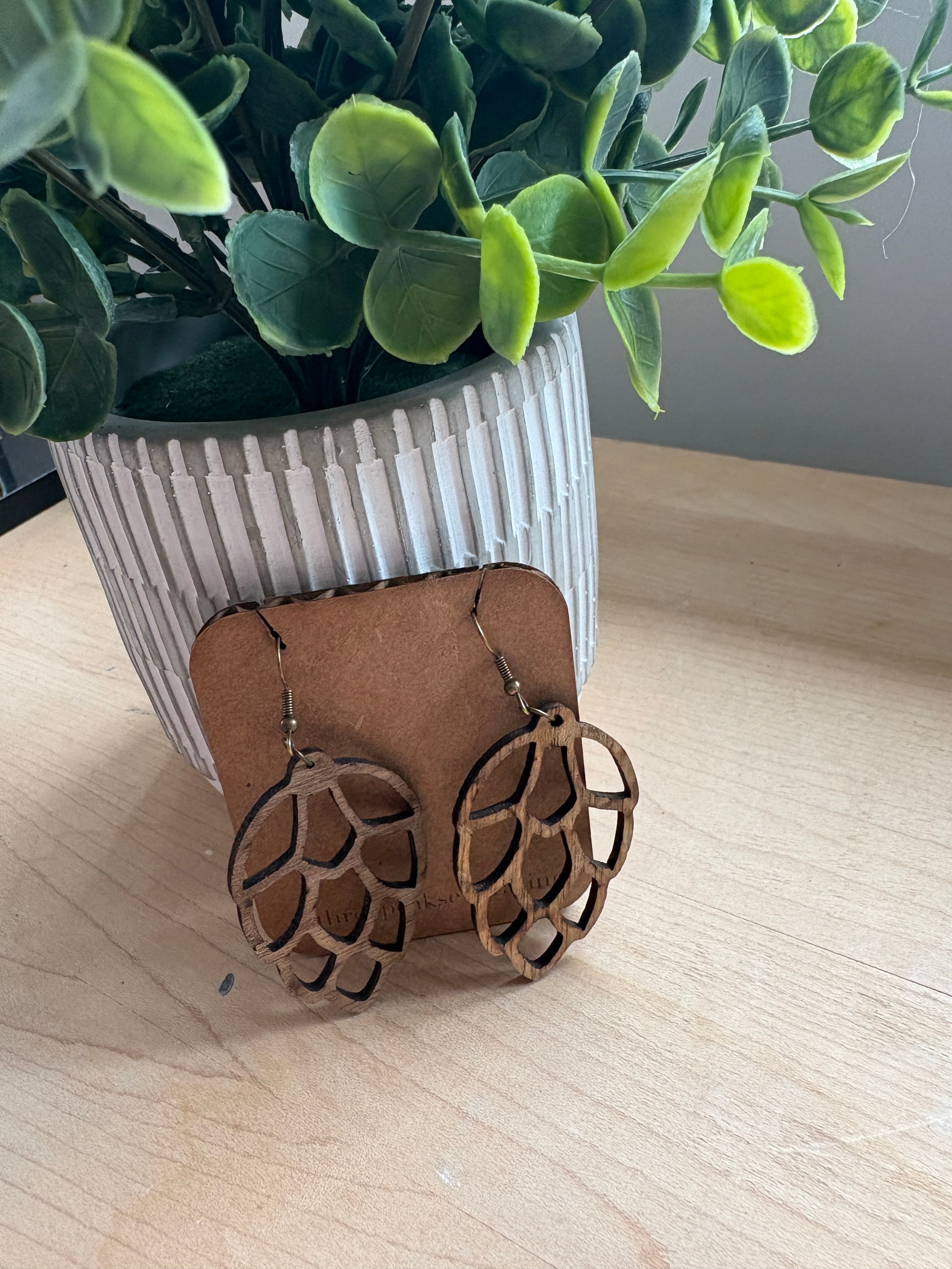 Laser-Cut Earrings